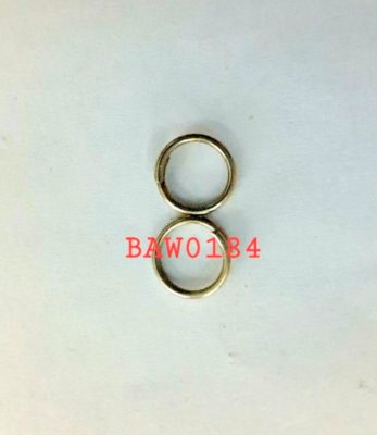 Opened jump ring diameter 7 mm warna silver