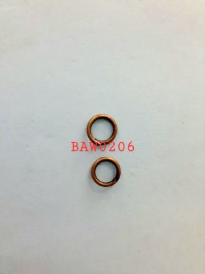 Opened jump ring diameter 5 mm warna tembaga