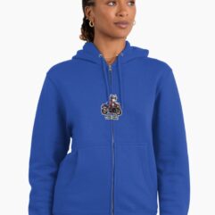 Hoodie Husky motorcycle ride Fast Live Free