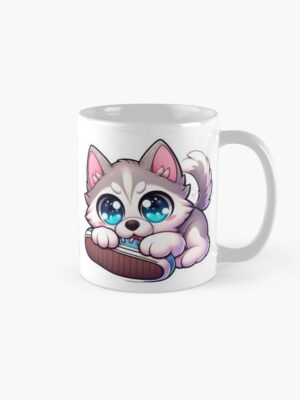 Husky Chewing shoe classic mug