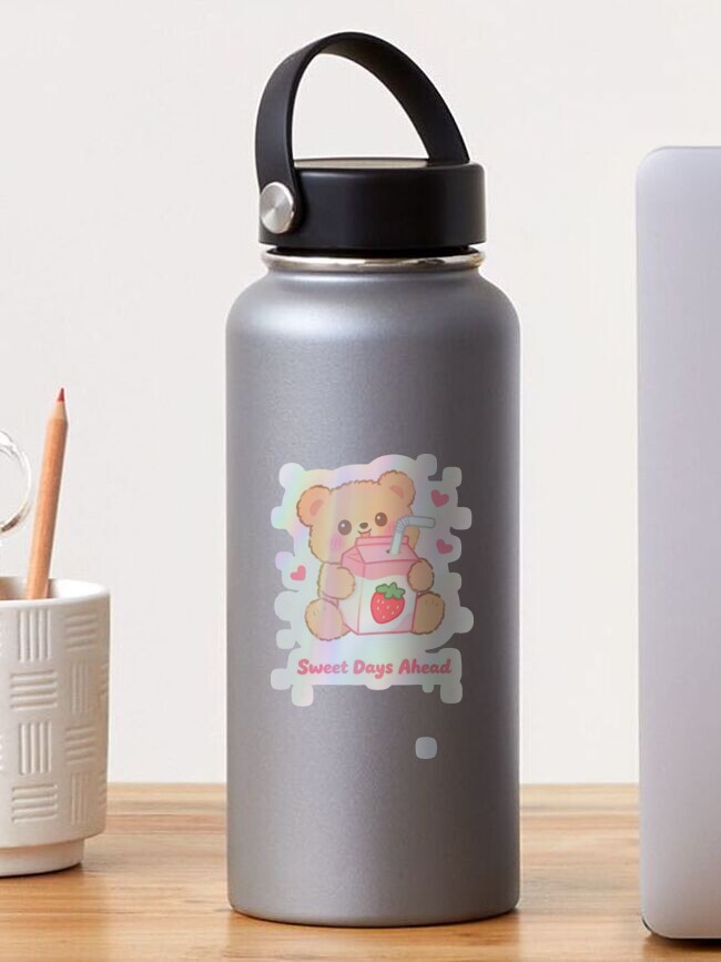 Sweet days ahead bear Sticker