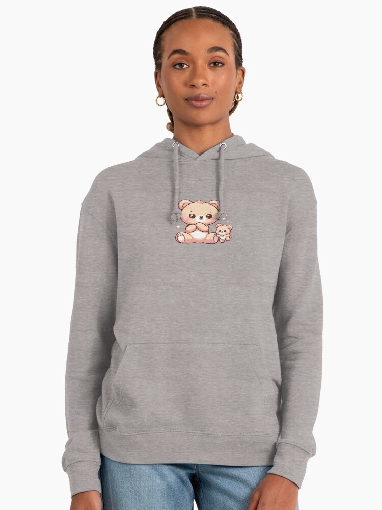 Cute Teddy Bear lightweight hoodie