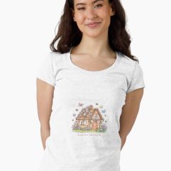 Little More Peace Every Day Fitted Scoop T-Shirt