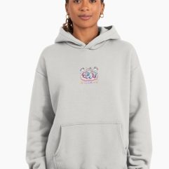Dream Big sleeping unicorn premium oversized hoodie