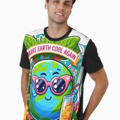 Make Earth Cool Again Graphic T-Shirt