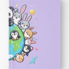 We are on the same rock Hardcover Journal