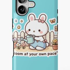 Bloom At Your Own Pace iPhone MagSafe Tough Case