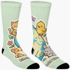 Kindness makes the world bloom Socks
