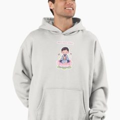 Peace starts within premium oversized hoodie
