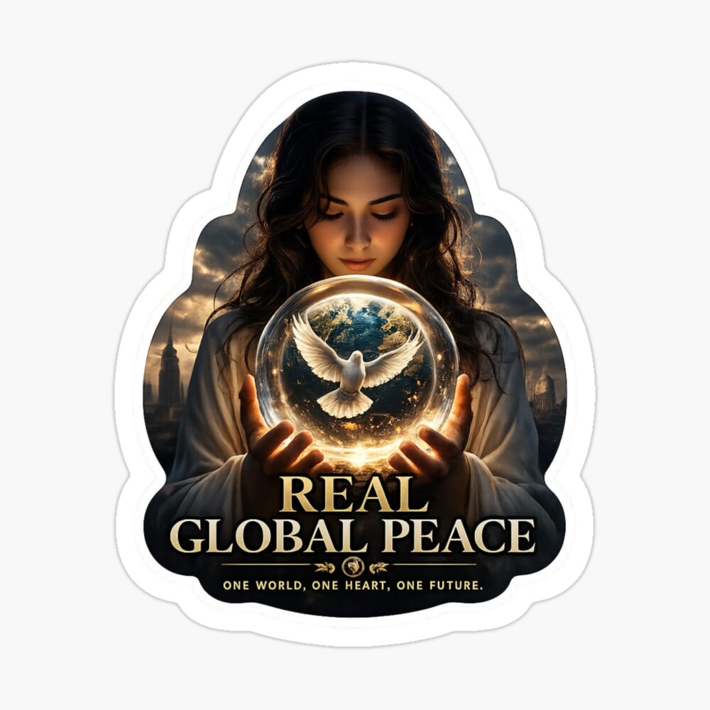 Real Global Peace Sticker