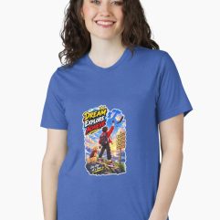 Dream explore achieve tri blend t-shirt