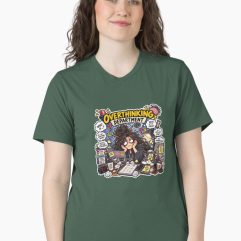 Overthinking department vintage wash T-Shirt