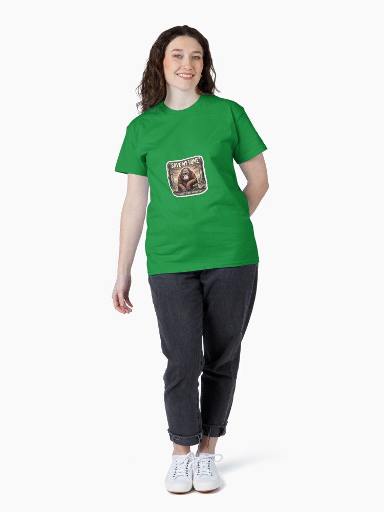 Save my home protect our forests classic t-shirt